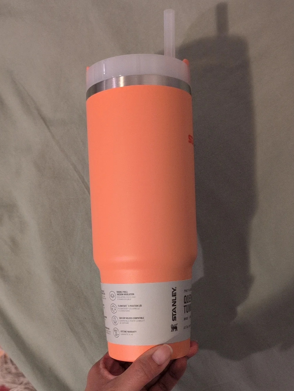 NWT Nectarine Stanley Quencher - Picture 6 of 11